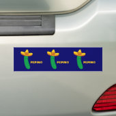 Pepino バンパーステッカー (車上)