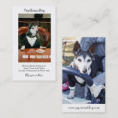 PepiSmartDogの名刺(6) 名刺 (正面/裏面)