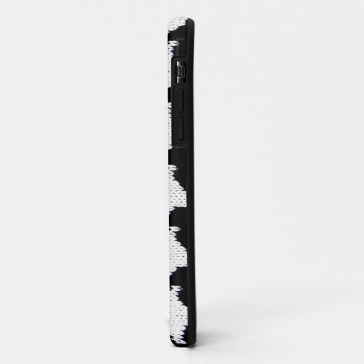 Pepita black and white Case-Mate iPhone case iPhoneケース (裏面/左)