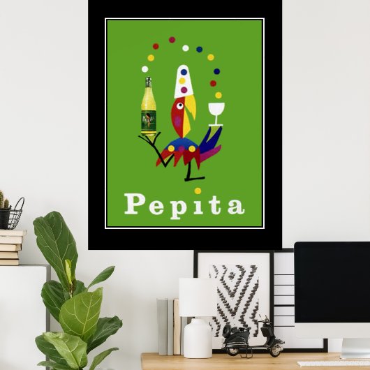Pepita Drink Vintage Poster ポスター (ホームオフィス)