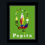 Pepita Drink Vintage Poster ポスター<br><div class="desc">Pepita Drink  Vintage Poster art deco,  retro images,  vintage illustrations,  vintage retro,  nouveau,  deco image,  vintage travel,  france travel,  paris travel,  french,  vintagestore,  vintage,  restaurant deco,  retro,  travel,  vintage images,  victorian,  victorian images,  vintage graphics,  popular,  décor styles,  retro style,  cool,  modern,  country,  landscapes,  vintage store,  posters</div>