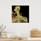 “Peplum Costume” 1926 Magazine Cover by J Carlos ポスター (キッチン)