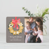 Pepparkakor Christmas Photo シーズンカード (スタンド正面)