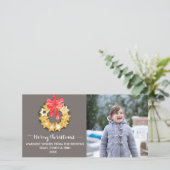 Pepparkakor Christmas Photo シーズンカード (スタンド正面)