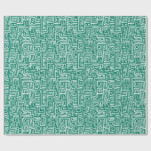 Pepper Green bohoアフリカのヴィジョンパターン ラッピングペーパー (フラット)