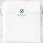 Pepper Linux ラウンドシール (バッグ)