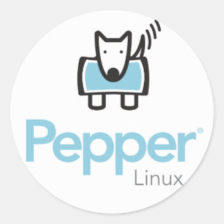 Pepper Linux ラウンドシール
