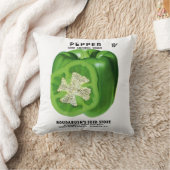 Pepper Seedパケットラベル クッション (ブランケット)