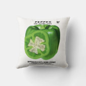 Pepper Seedパケットラベル クッション (裏面)