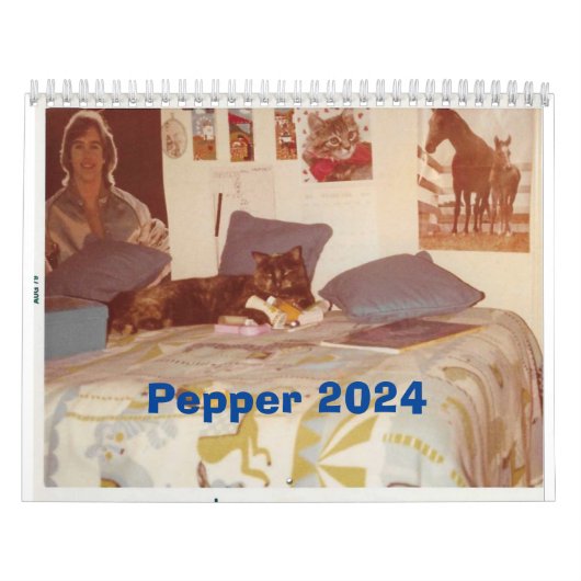Pepper The Cat 2024カレンダー カレンダー (カバー)