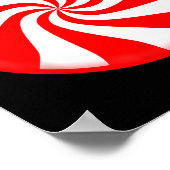 Peppermint Candy Christmas  ポスター (角)