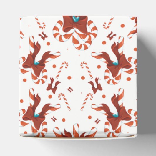 Peppermint Charm Gift Box フェイバーボックス (上部)