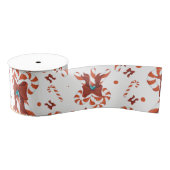 Peppermint Charm Wrapping Paper グログランリボン (リール)