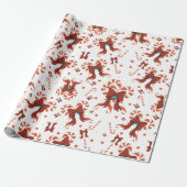 Peppermint Charm Wrapping Paper ラッピングペーパー (アンロールド)