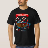 peppermint Christmas Tシャツ (正面)