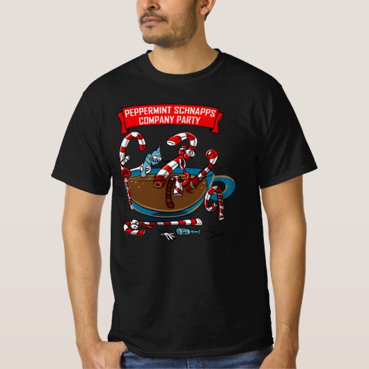peppermint Christmas Tシャツ (正面)