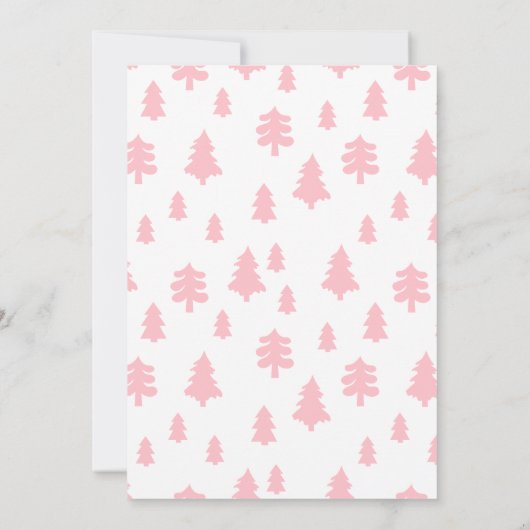 Peppermint Dreams Letter from Santa Printable 招待状 (裏面)
