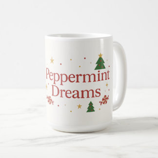 Peppermint Dreams | Sweet, Minty, and Full of Joy コーヒーマグカップ