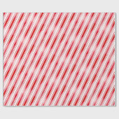 Peppermint Stripe ラッピングペーパー (フラット)