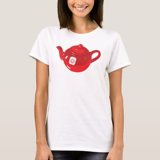 Peppermint Teapot T-Shirt Tシャツ (正面)
