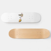 Pepperoniピザ対タコス: メキシコ人対イタリア語 スケートボード (横)