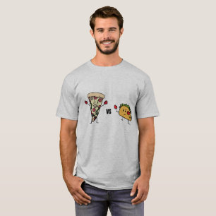 Pepperoniピザ対タコス: メキシコ人対イタリア語 tシャツ