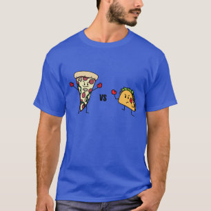 Pepperoniピザ対タコス: メキシコ人対イタリア語 tシャツ