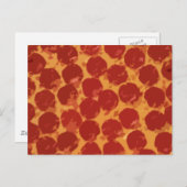Pepperoniピザ ポストカード (正面/裏面)