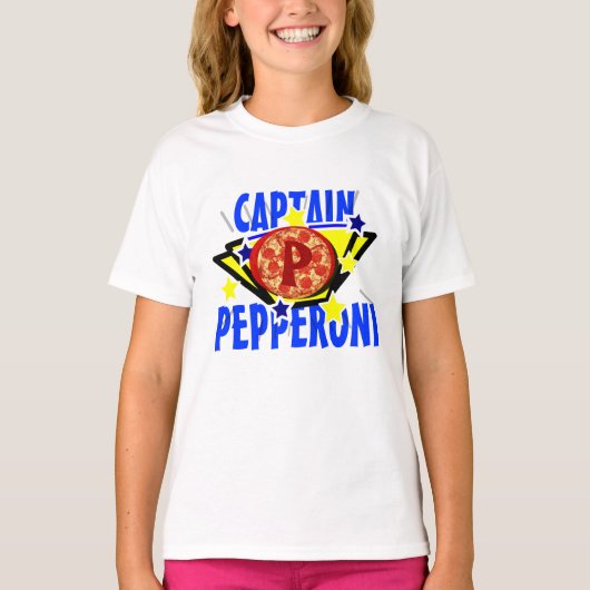 Pepperoni大尉 Tシャツ (正面)