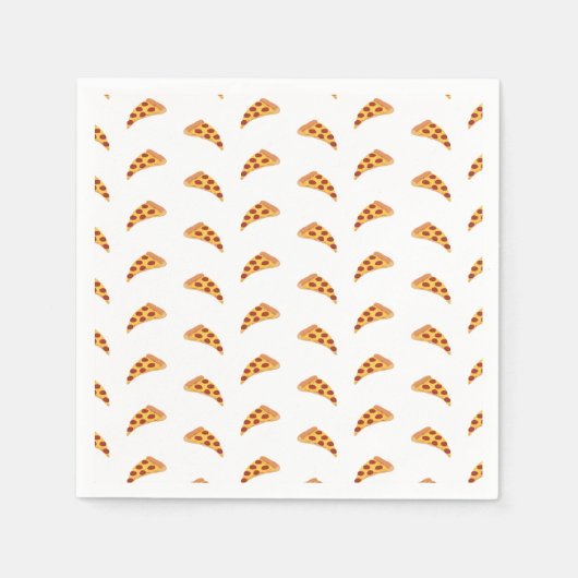 Pepperoni pizza スタンダードカクテルナプキン (正面)