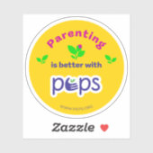 PEPSステッカーで子育てをもっと楽しく シール (シート)