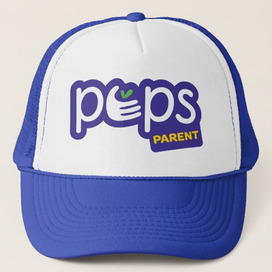 PEPS保護者 - 大人トラッカーキャップ(男女兼用) キャップ (正面)