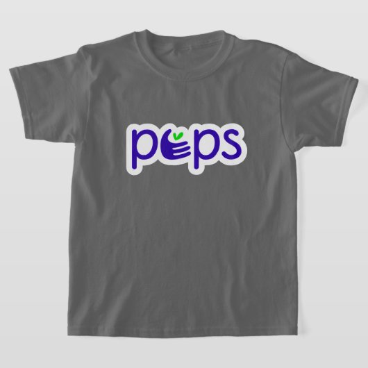 PEPS 子供用半袖Tシャツ(ユニセックス) Tシャツ (レイダウン)