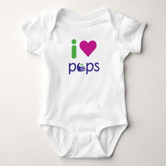 PEPS Baby Bodysuit ベビーボディスーツ (正面)