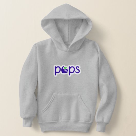 PEPS Kids Pullover Hoodie (All gender) (レイダウン)