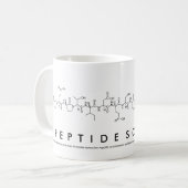 PeptideScienceペプチド句mag コーヒーマグカップ (正面左)