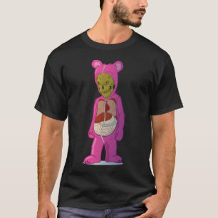 Peptoの陰気なスカルのTシャツ Tシャツ
