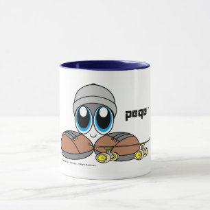 PEQEのスケートボーダーのマグ マグカップ