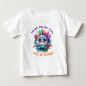 Pequeno Tiburón ベビーTシャツ (正面)