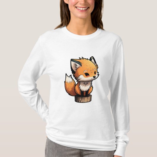 Pequeño y Tierno Zorro Tシャツ (正面)