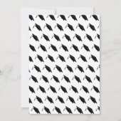 Per asperaとアストラLatin Congrat卒業キャップ カード (裏面)