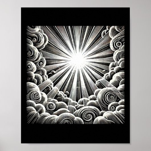 Per Aspera Ad Luxステッカー ポスター (正面)