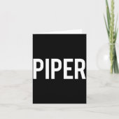 Per - Cool New Funny Name Fan Gift Tee  カード (正面)