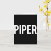 Per - Cool New Funny Name Fan Gift Tee  カード (黄色い花)