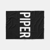 Per - Cool New Funny Name Fan Gift Tee  フリースブランケット (正面(横))