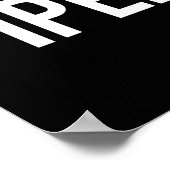 Per - Cool New Funny Name Fan Gift Tee  ポスター (角)