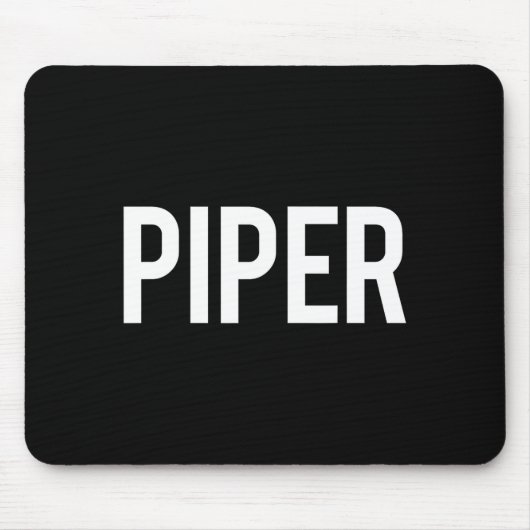 Per - Cool New Funny Name Fan Gift Tee マウスパッド (正面)