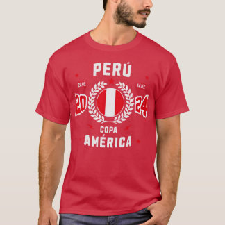 Per Copa America 2024ファンティー情熱とプライド Tシャツ