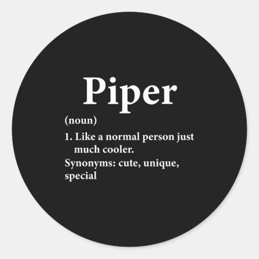 Per Definition  ラウンドシール (正面)