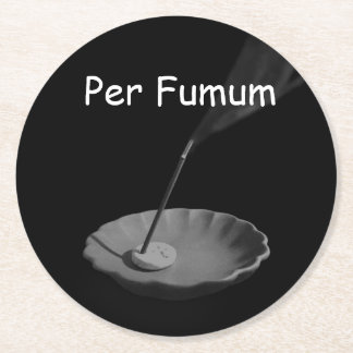Per Fumum (type 1) ラウンドペーパーコースター